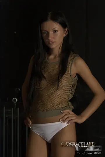 Sasha Rose – Skinny Russian in Panties Gets Her Tits Whipped in Bondage