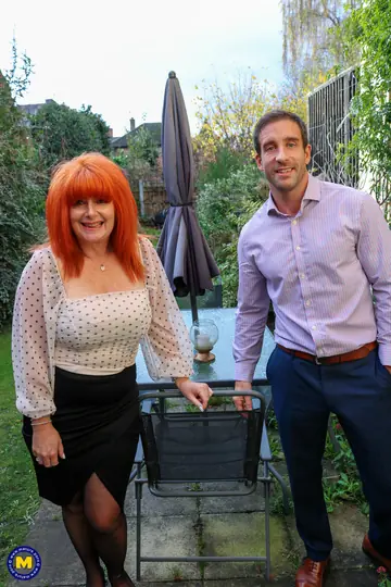 Amber Vixxxen – Mature European Redheads Suck and Fuck Businessman Outdoors