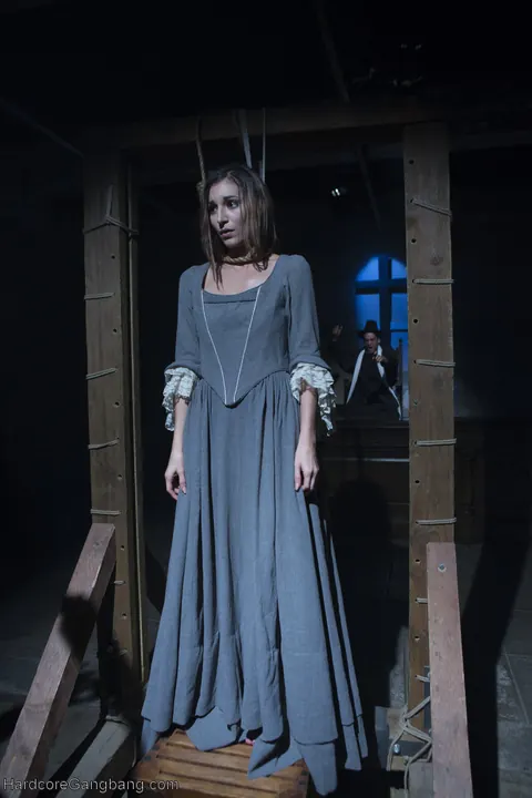 Moka Mora: Brunette Latina in Costume Uniform Takes Anal and Double Penetration – photo 8 of 20