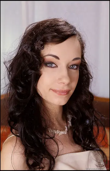 Tanya Sin – European Brunette MILF Undresses to Show Her Natural Tits