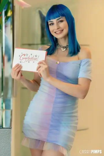 Jewelz Blu – German Brunette Strips Out of Her Skirt in High Heels