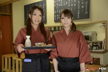 Sakura Aoi – Two Japanese MILFs Strip and Pleasure Each Other in Lingerie