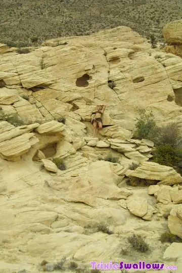 Tall Blonde Strips Out of Her Bikini for Outdoor Sex