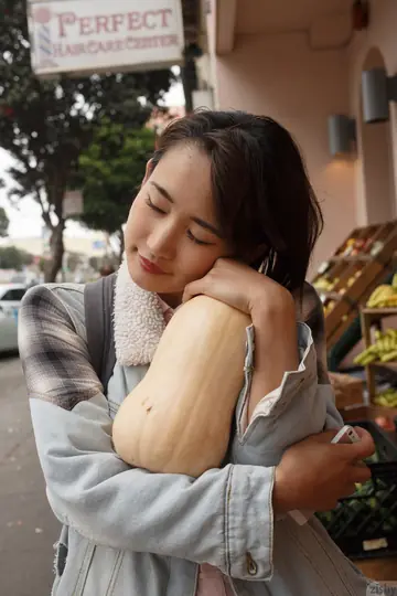 Saki Kishima – Busty Asian Brunette Bares Her Tits and Ass Outdoors
