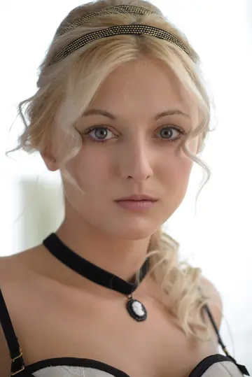 Katy Rose – Czech Blonde in Lingerie Kisses Partner Then Takes Anal Doggy Style