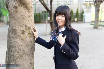 Shinjo Nozomi – Japanese Brunette Strips Off Her Skirt to Show Her Ass and Pussy