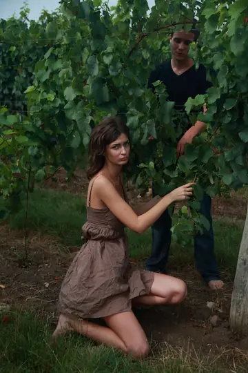 Tall Brunette Rides Cowgirl and Takes Anal Outdoors