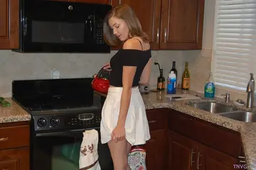 Riley Mae – Brunette Kisses and Undresses in Lesbian Gallery