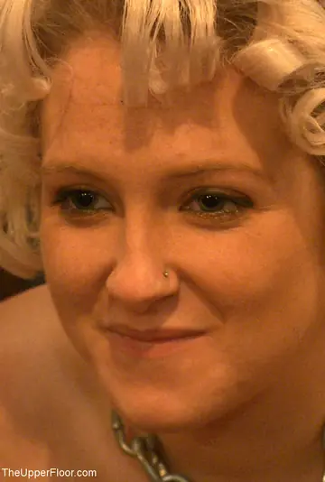 Devon Taylor – BBW Blonde with Big Natural Tits Sucks Cock in Bondage