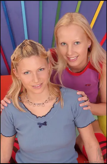 Kathy Blanche – Petite Hungarian Blonde in Socks Spreads and Facesits