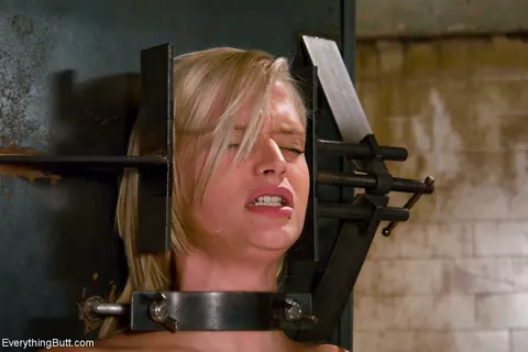 Lacey Jane: Tall Blonde Bound for Machine Enema and Spreading – photo 8 of 17