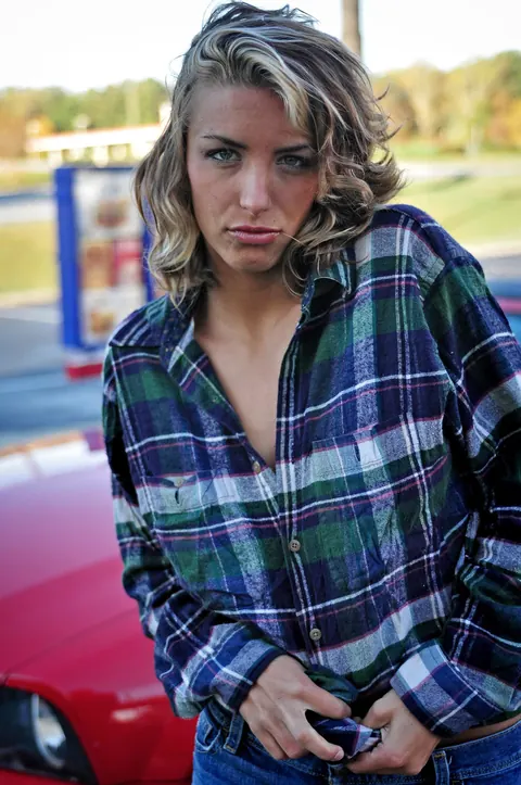 Marilyn Winters: Tanned Blondes in Jeans Kiss and Finger Each Other Outdoors – photo 8 of 20