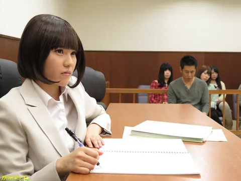 Nonoka Kaede: Slim Japanese Babe Gets Creampied in a Public Office – photo 6 of 20