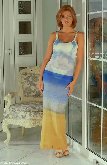 Katalin Kiraly – Busty Redhead in High Heels Fingers Her Trimmed Pussy