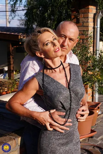 Marina Beaulieu – Mature Blonde Rides Cock in High Heels for a Cumshot