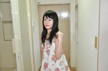 Yuka Kojima – Japanese Brunette with Big Natural Tits Undresses for a Shower