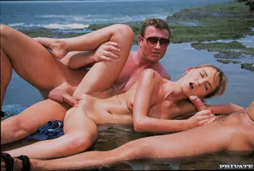 Nikki Montana – Hungarian Blonde MILF Joins Beach Threesome