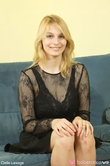 Blonde with Big Tits Strips Off Her Lingerie and Uses a Vibrator