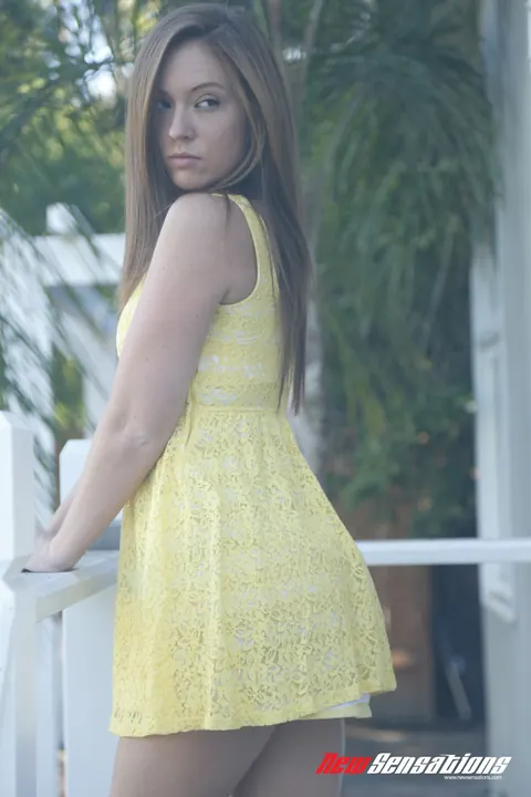 Maddy OReilly: Redhead in a Bikini Blows a Cum Bubble After Anal – photo 1 of 15