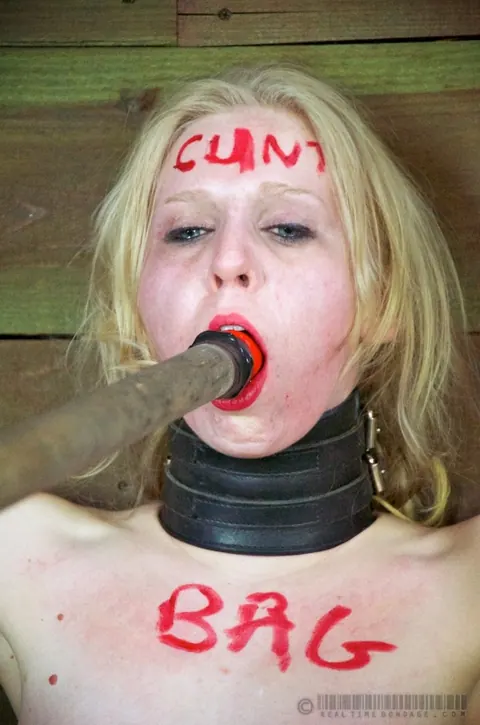 Sarah Jane Ceylon: Blonde in High Heels Endures Bondage and Dildo Play – photo 7 of 16
