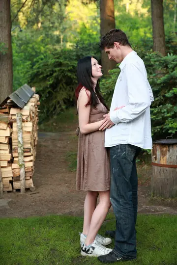 Kate Gold – Czech Brunette Enjoys Outdoor Sex by the Fire Pit