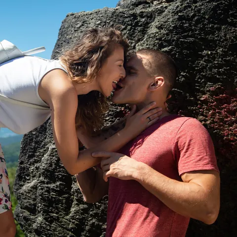 Julia De Lucia: Latina Brunette in Glasses Has Outdoor Threesome – photo 4 of 10