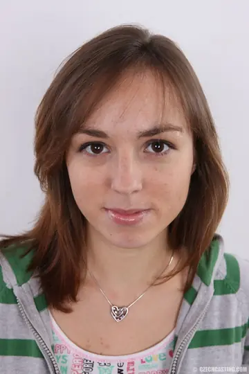 Czech Woman Strips to Panties and Shows Her Hairy Pussy