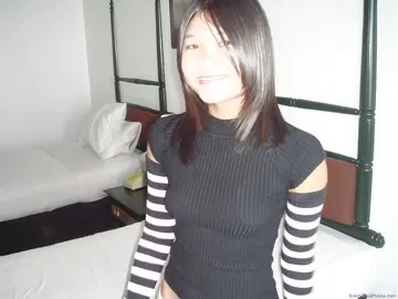 Thai Woman in Stockings Sucks Cock and Plays with a Dildo