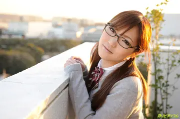 Ami Ishihara – Petite Japanese Redhead Takes Anal Creampie in Glasses