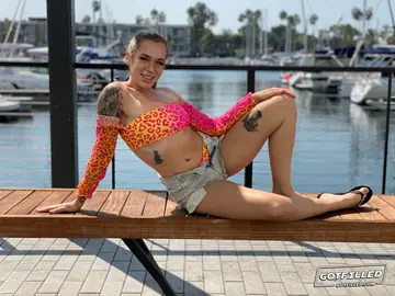 Rory Knox – Woman with a Piercing Takes a Creampie Outdoors