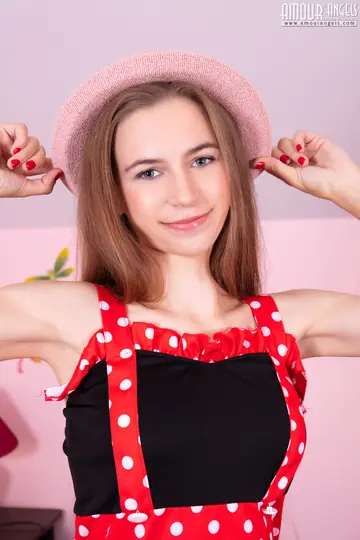 Woman Removes Her Panties While Wearing Socks and Spreads
