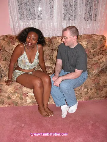 Ebony MILF Blows and Takes a Cumshot