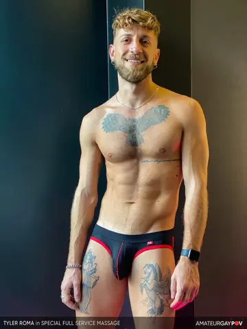 Two Men Have Bareback Anal Sex and Blowjobs