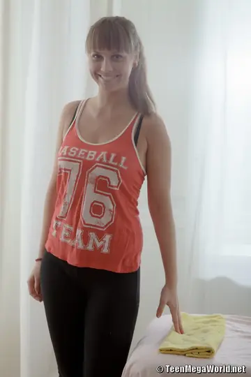 Woman in Yoga Pants Gets Fingered and Fucked in the Ass