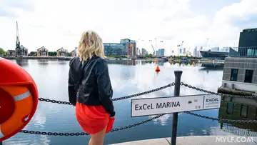 Blonde British MILF Gives Head Then Gets Fucked Missionary