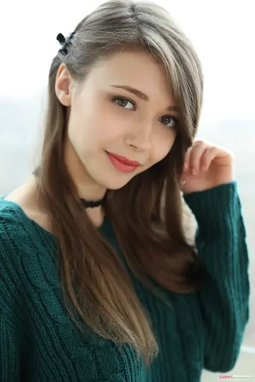 Mila Azul – Slim Brunette Frees Her Big Natural Tits and Spreads