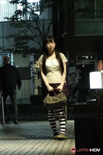 Machiko Ono – Japanese Maid in Stockings Toys Herself in the Office