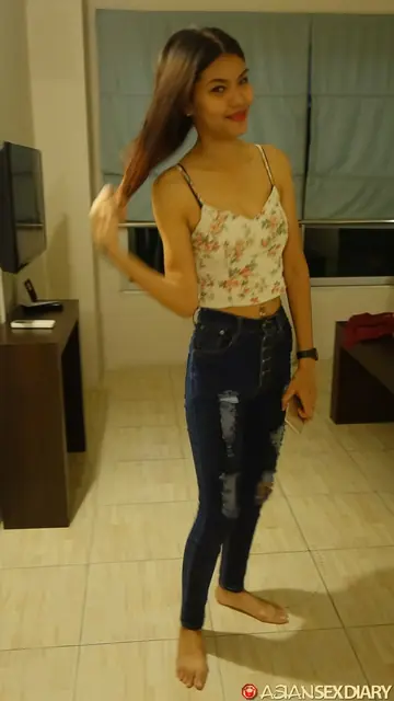 Tall Skinny Asian Woman Gets Fucked Doggy Style and Missionary
