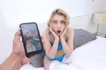 Chloe Couture – Blonde Babe Takes Interracial Doggy and Missionary Until Cum on Her Ass