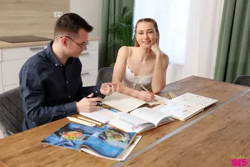 Ivi Rein – Slim Mature Blonde in Socks Gets Fucked and Takes Cum in Her Mouth