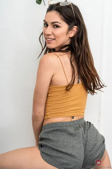Petite Brunette PAWG Spreads Her Ass for Anal