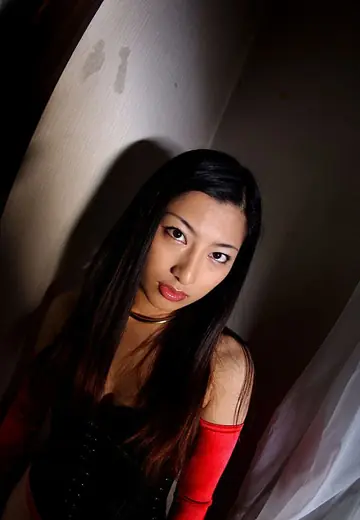 Ran Asakawa – Japanese MILF Frees Her Small Tits from Latex Lingerie