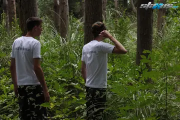 Two Men Strip and Fuck Outdoors