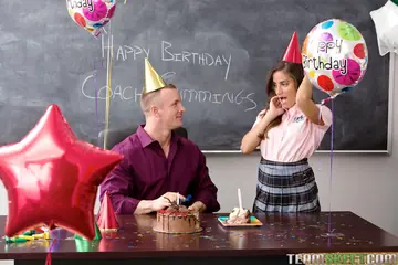 Chichi Medina – Latina Brunette Celebrates Birthday with Blowjob and Cowgirl Ride