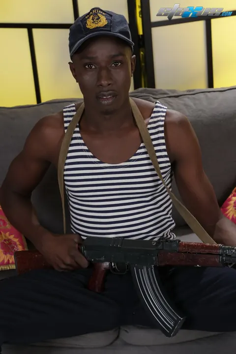 Twink Blows a Black Stud and Takes Anal – photo 2 of 21