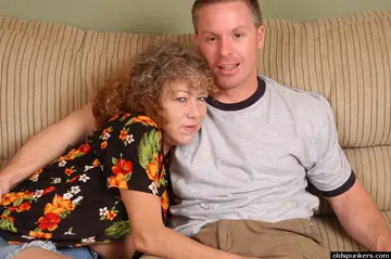 Mature Woman in Panties Blows a Partner and Takes Anal Doggy