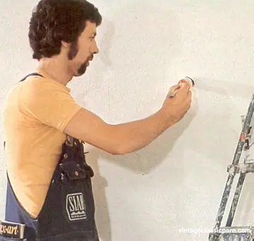 Hairy Brunette Undresses and Fucks the Repair Guy