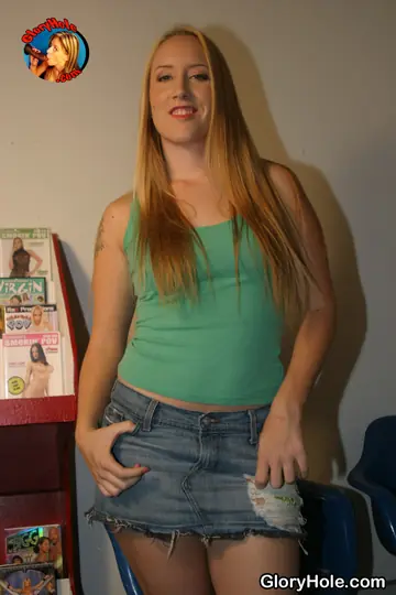 Jamie Rae – Tall Blonde PAWG Drains BBC at Gloryhole