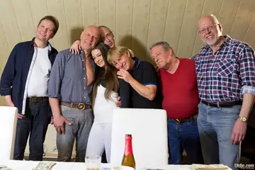 Angelina Brill – Tattooed Brunette Takes Group Sex and Pussy Licking