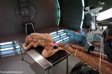 Katie Kox – Blonde MILF with Big Tits Takes Machine Dildo in Bondage